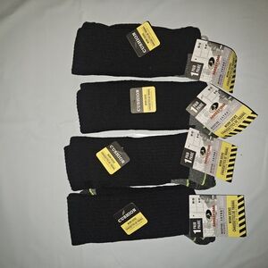 Cushion Crew Socks - Black